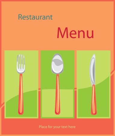 Restaurant menu background. Summer styleのイラスト素材