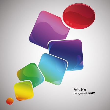 Abstract colorful vector background. EPS10のイラスト素材