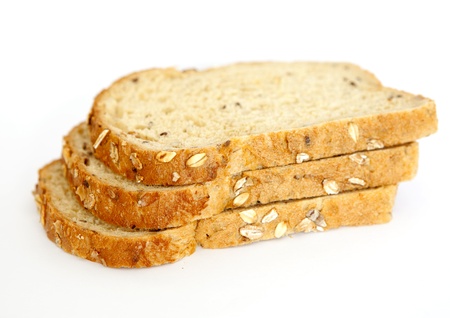 Bread. Three slices.
