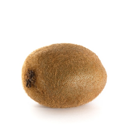Kiwi on the white backgroundの写真素材