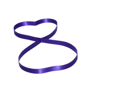 March 8 - Women's Day. Men congratulate lovely ladies, give gifts. The figure shows the figure eight on a white background.の写真素材