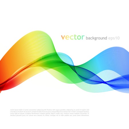 Abstract colorful background  Spectrum wave  Vector illustrationのイラスト素材