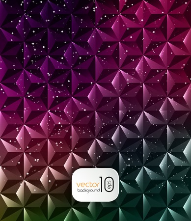 Abstract geometric polygonal shiny backgroundのイラスト素材