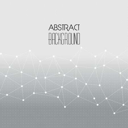 Vector color abstract geometric banner with triangle.のイラスト素材