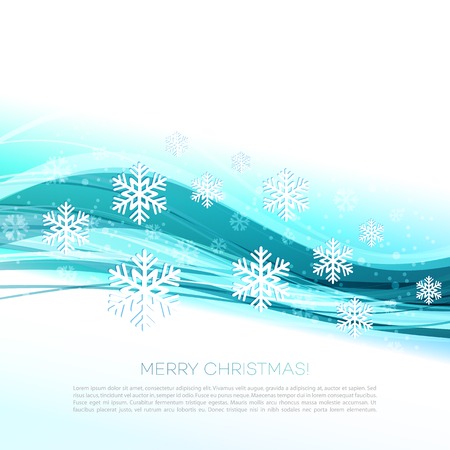 Merry Christmas greeting card.  Vector illustration. EPS 10のイラスト素材