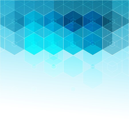 Abstract technology background with color triangle. Vector illustration.のイラスト素材