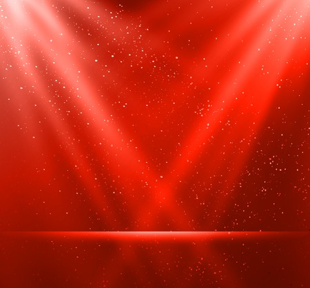 Vector  illustration Abstract magic red light backgroundのイラスト素材