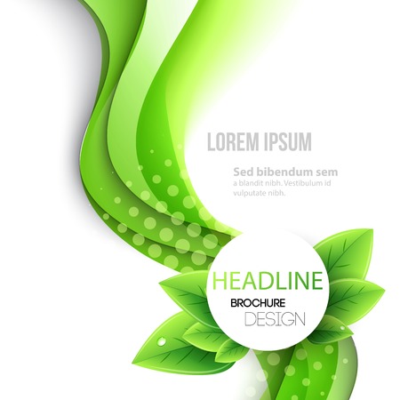 Abstract spring background. Vector Template brochure designのイラスト素材