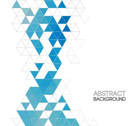 Vector Abstract retro geometric background. Template brochure designのイラスト素材