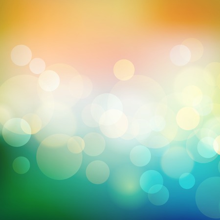 Vector  illustration Abstract holiday light background with bokehのイラスト素材