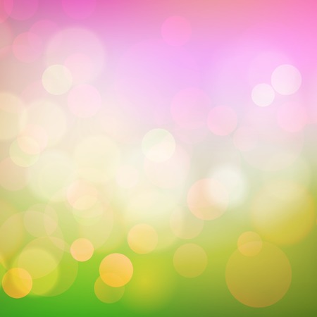 Vector  illustration Abstract holiday light background with bokehのイラスト素材
