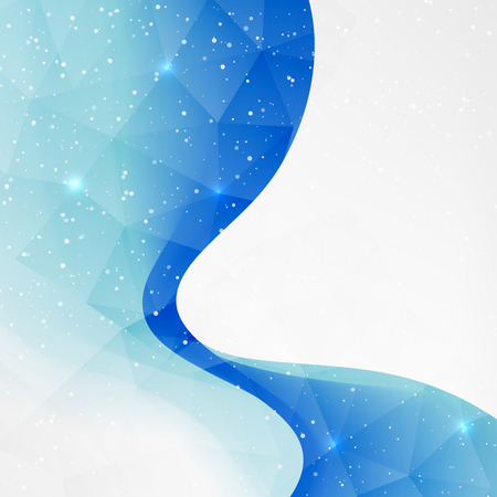 Abstract colorful blue vector template background. EPS 10のイラスト素材