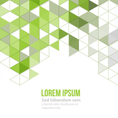 Abstract geometric background with polygonal triangles. Vector illustration.のイラスト素材