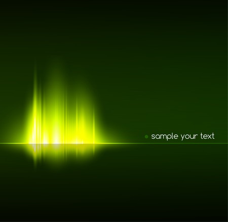 Vector illustration Abstract dark background with shiny light linesのイラスト素材