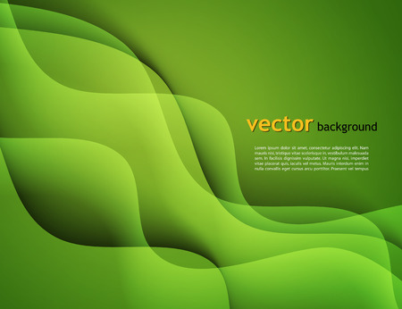 Abstract template design, brochure, Web sites,  leaflet, with colorful red waves backgrounds. Green wavy patternのイラスト素材