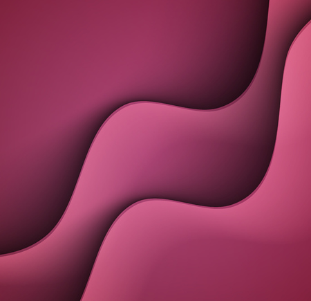 Abstract colorful empty background. Pink smooth waveのイラスト素材