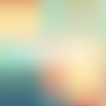 Vector illustration of soft colored abstract background. Summer light backgroundのイラスト素材