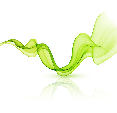 Abstract color wave design elementのイラスト素材