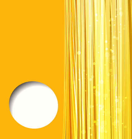 Abstract orange background with linesのイラスト素材