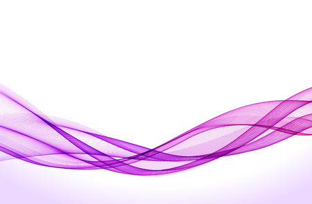 Abstract vector background with purple smooth color wave. Color wavy linesのイラスト素材