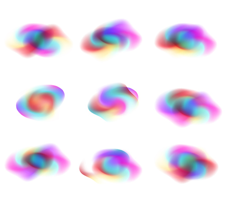 Fluid colors background. Vector illustration for social media banners, posters designs, ads, promotional material.のイラスト素材