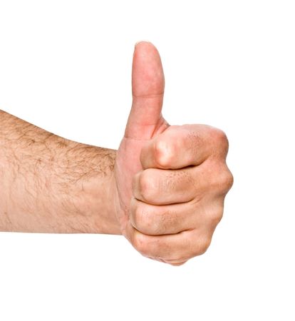 Approval gestureの写真素材