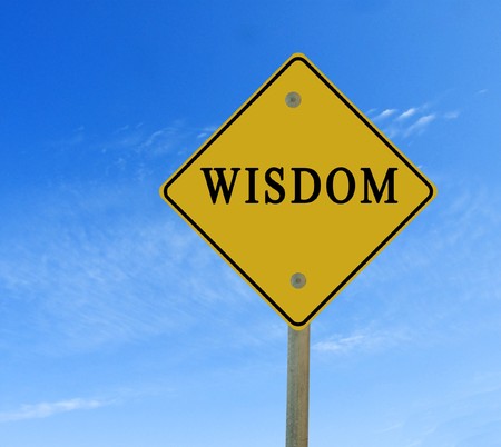 Road sign Wisdom