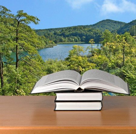 open bookの写真素材