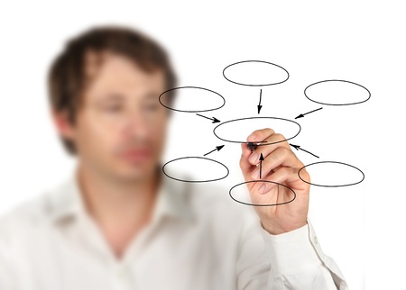 Drawing diagramの写真素材