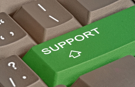 key for supportの写真素材