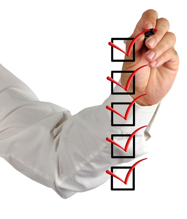  checklistの写真素材