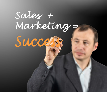 Sales Marketing=Successの写真素材