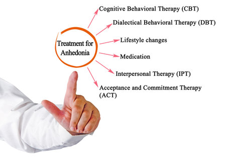 Types of Treatment for Anhedoniaの写真素材