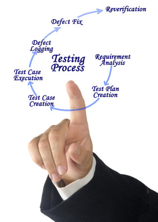 Seven Components of Testing Processの写真素材