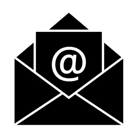 Mail envelope icon. Vector illustrationのイラスト素材