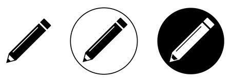 Edit icon set. Edit document icons.のイラスト素材