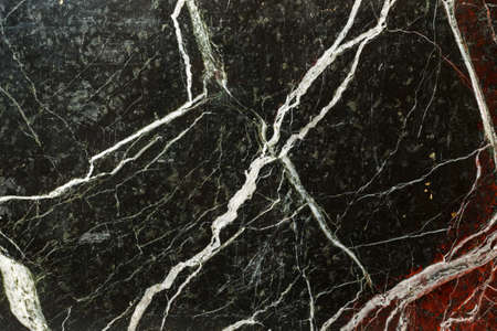 Natural black marble background, finishing materials. Stone texture.の写真素材