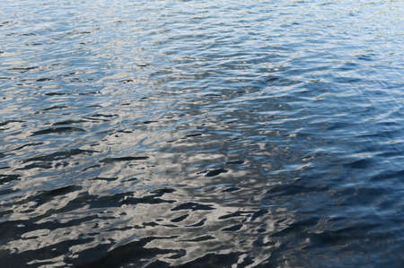 Gray, blue water wave texture, natural ripple background, gradientの写真素材