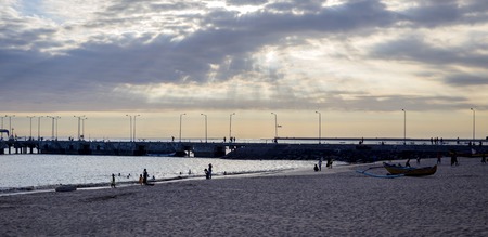 Sailing Boats on the sunset