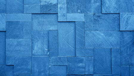 Black stone wall texture background.の写真素材