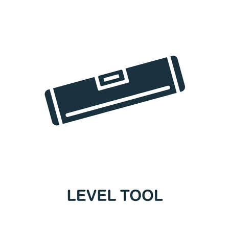 Level Tool icon. Simple element from construction collection. Creative Level Tool icon for web...