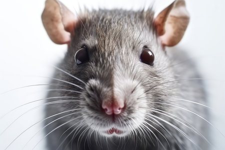 Rat photo realistic illustration - Generative AI.の素材