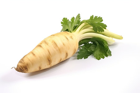Parsnips photo realistic illustration - Generative AI.の素材