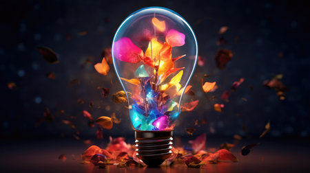The essence of creativity ultra realistic illustration - Generative AI.の素材