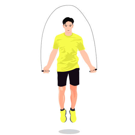 active, activity, adult, athlete, athletic, background, balance, body, cardio, caucasian, coach, concept, design, effort, endurance, energy, equipment, exercise, fast, fit, fitness, full, guy, gym, heのイラスト素材