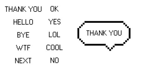 Thank you comic speech cloud vector pixel art icon. Retro chat balloon for message element set. O,...