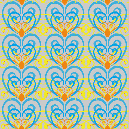 frost with reflections of the sun, pattern, seamless backgroundのイラスト素材