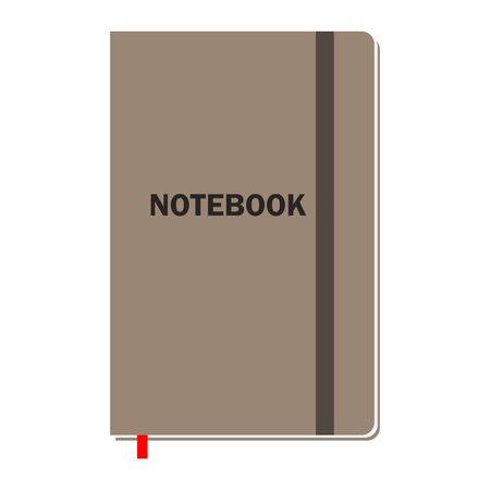 Notebook with pages for animation or different design .のイラスト素材
