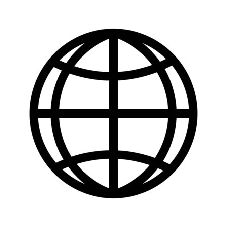 Earth vector icons. Element can be used for poster, icon, print and web projects.のイラスト素材