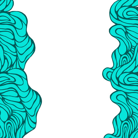 background with waveのイラスト素材